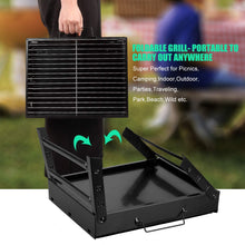 Portable & Foldable BBQ Grill With Tray (Size 36*28cm)