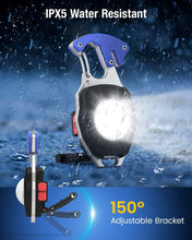 8 in 1 Led Light with Lighter, Bottle Opener, Magnetic Base and Folding Bracket Mini Cob 800 lumens