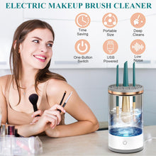 Makeup Brush Cleaner Automatic Spinning for All Size Beauty Makeup Brush Set, Eyeshadow, Blush Brush
