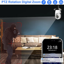 360 wireless Wi-Fi panoramic bulb camera