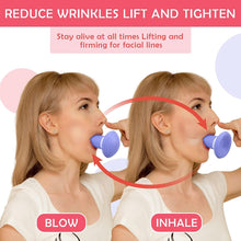 Facial Yoga for Skin Tighten Firm, Jaw Exerciser, Double Chin Breathing Exercise Device Jaw Face Slimmer
