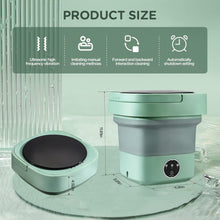 Foldable Electric Mini Washing Machine With Dryer Option