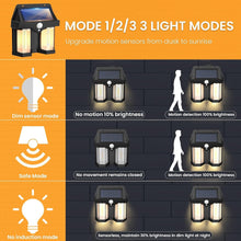 New Solar Sensor Light, , Wireless, Waterproof Exterior Lighting