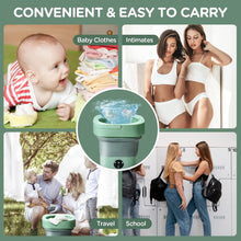 Foldable Electric Mini Washing Machine With Dryer Option