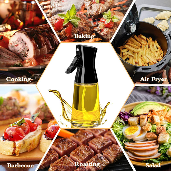 Complete BBQ Accessories 1 Piece Portable Grill 1 Piece Oil Spray Bottle 1 Piece Oil Bottle with Brush 1 Piece BBQ Clip Folder Grill (Pack of 6) Barbecue Skewers Stainless Steel Sticks