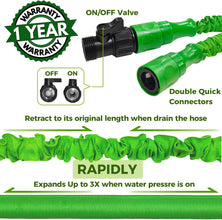 Magic Hose Pipe (50ft) Solar Panel, Car Wash, Garden etc.