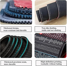 Non-Slip Rectangle Mousepad, WIRESTER Shortcut Keys Mouse Pad for Home, Office and Gaming Desk