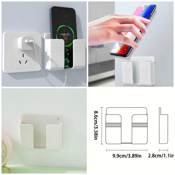 Wall-Mounted Mobile Holder