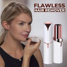 A Portable 2 In 1 Flawless Eyebrow, Face, Lips, Nose Hair Trimmer for Men & Women