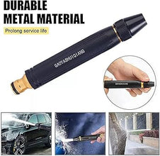 High Pressure Water Nozzle with 3 Attachment