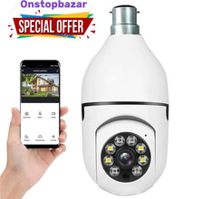 360 wireless Wi-Fi panoramic bulb camera