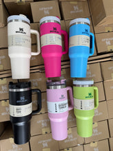 Stainless Steel Stanley Tumbler Cup With Lid & Straw | 40oz Double Wall Vacuum Flask Insulated Cup | Stanley Tumbler | Stanley Quencher