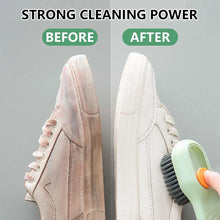 Soap Dispensing Cleaning Brush with Handle Scrubbing Reusable Washing Shoe Brush