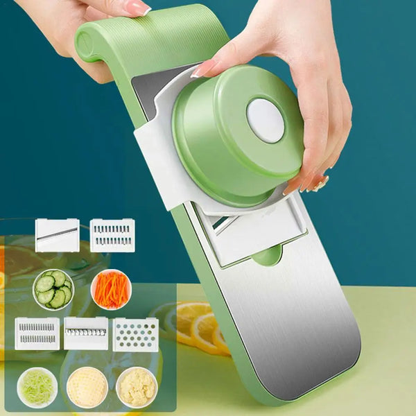 Multi Functional Manual Vegetable Slicer Cutter (random Colors)