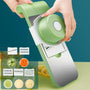 Multi Functional Manual Vegetable Slicer Cutter (random Colors)