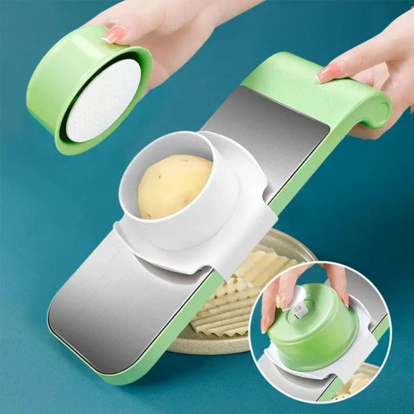 Multi Functional Manual Vegetable Slicer Cutter (random Colors)
