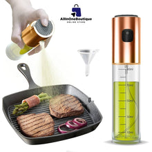 Oil Sprayer Transparent Glass Spray Bottle