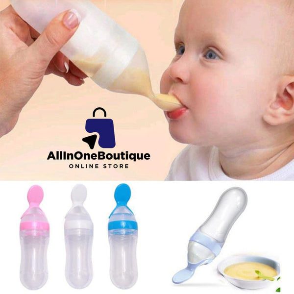 2 in 1 Silicon Pacifier and Spoon Feeder