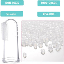 Baby Finger Toothbrush Silicon Made Food Grade Quality with Storage Case Multicolor