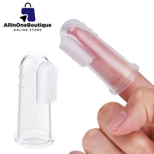 Baby Finger Toothbrush Silicon Made Food Grade Quality with Storage Case Multicolor