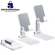 Adjustable Phone Holder – Portable and Stable Desk Stand with Adjustable Height and Angle .
