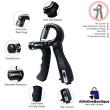 Professional Hand Gripper with Counter 10KG To 60KG Weight Adjustable