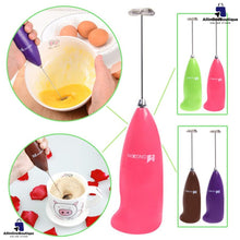 Durable Drink Mixer Handheld Coffee Blender, Electric Milk Further.