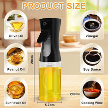 Oil Spray Bottle Continuous Spray with Portion Control, Suitable for Multiple Scenarios. Highly Trusted by Chefs