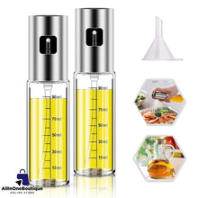 Oil Sprayer Transparent Glass Spray Bottle