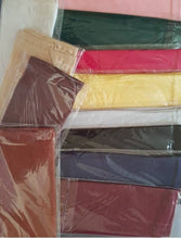 Pack of 10 plain Head scarf inner hijab cap-Muslim hijab cap-Women Islamic underscarf hijab cap in multi colors