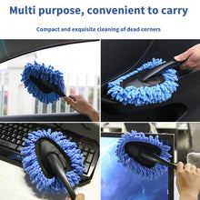 Home-X Car Dashboard Duster, Microfiber Duster Brush, Washable Cleaning Tool