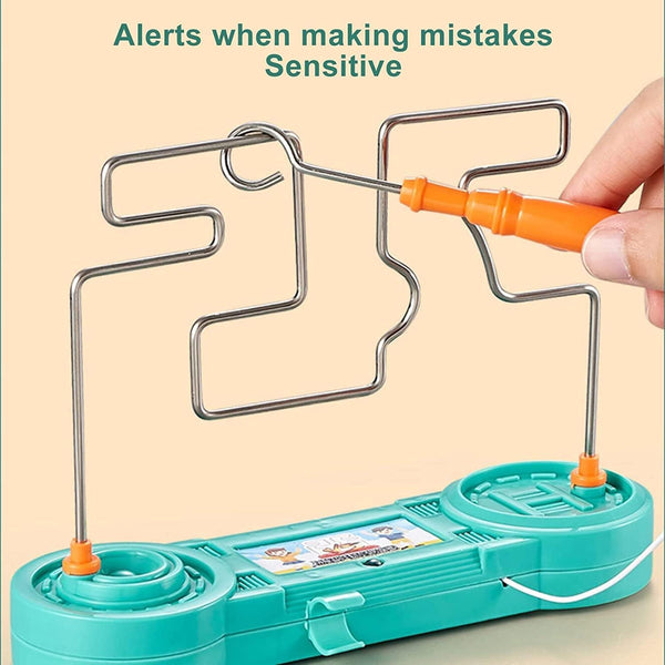 Electric Shock Maze Game Intellectual Development Toys Electric Bump Maze Game