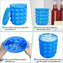 2 in 1 Large Silicone Ice Cube Maker