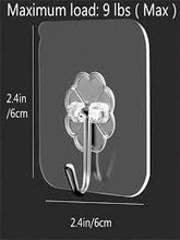 Hook for Hanging Strong, Hooks for Wall Without Drilling, Hooks for Wall Seamless Design (Pack of 10)